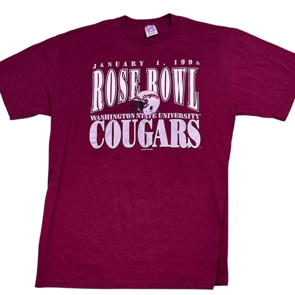 Vintage Washington State Cougars 1998 Rose Bowl T shirt